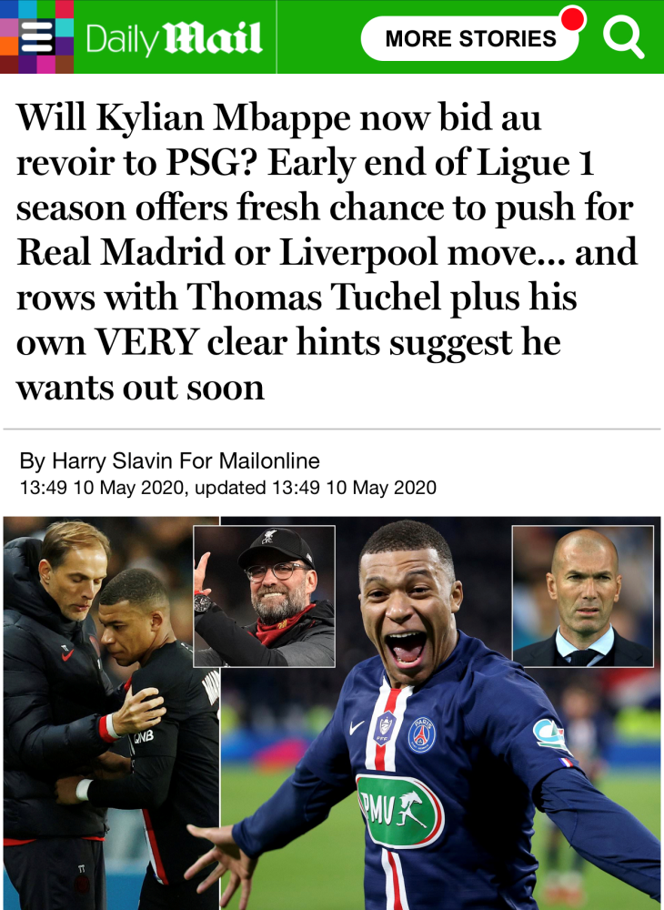 皇马西超杯战马竞大名单：姆巴佩缺阵，阿诺德、赫伊森回归